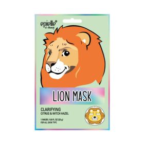 Epielle Clarifying Citrus & Witch Hazel Lion Facial Mask