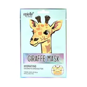 Epielle Hydrating Coconut & Shea Butter Giraffe Facial Mask