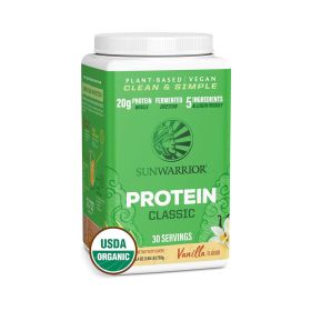 Sunwarrior Organic Protein Powder Classic Vanilla