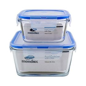 Mondex Glass Foodsaver 2PCS SQ