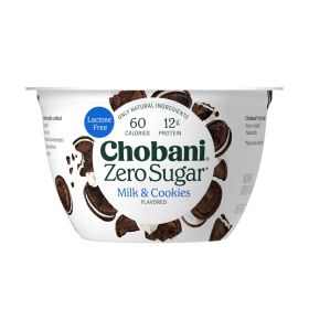 Chobani Zero Sugar Milk & Cookies Greek Yogurt