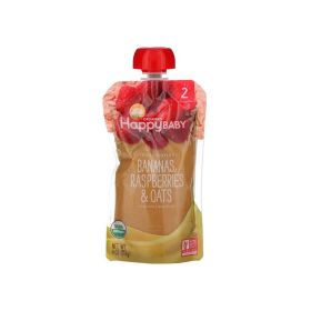 Happy Family Banana-raspberry-oats Pouch 