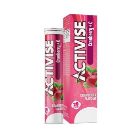 Activise Cranberry + Vitamin C Effervescent Tablets
