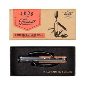 Gentlemen's Hardware Camping Cutlery Tool Wood