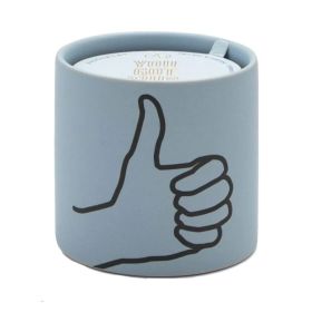 Paddywax Mint Leaf Thumbs Up Candle