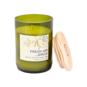 Paddywax Fresh Air & Birch Candle Eco Glass With Lid