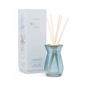 Paddywax Sea Salt Bulb Blue Glass Diffuser