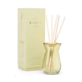 Paddywax Bamboo Bulb Green Glass Diffuser