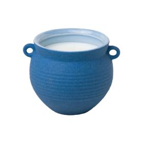 Paddywax Santorini Salted Blue Agave Candle With Ceramic