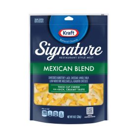 Kraft Signature Mexican Blend Thick Cut Cheese