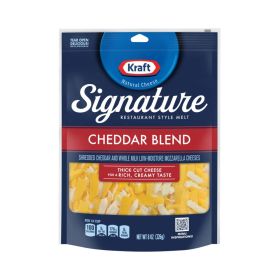 Kraft Signature Cheddar Blend Thick Cut Cheese