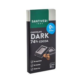 Santiveri 74% Cocoa Bar Sugar Free