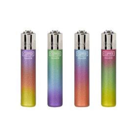 Clipper Lighter Metal Cover Assorted Design