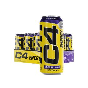 C4 Original Purple Frost Sugar Free Energy Drink