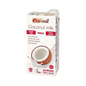 Ecomil Coconut Milk Sugar Free Bio