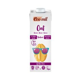 Ecomil No Added Sugar Gluten Free Oat Drink 1L