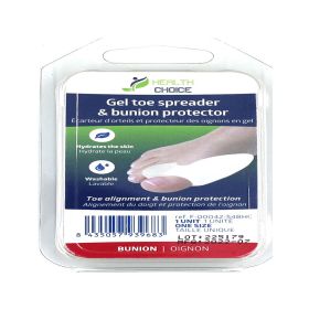 Health Choice Gel Toe Spreader & Bunion Protector