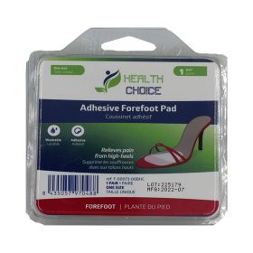Health Choice Pain Relief Adhesive Forefoot Gel Pad