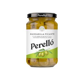 Perello Olives Manzanilla Picante Spicy