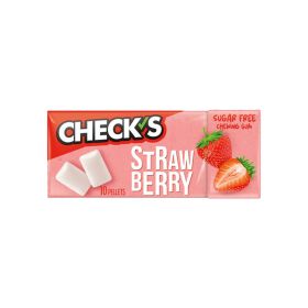 Check's Strawberry Chewing Gum