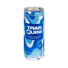 Tranquini Sparkling Mixed Berry Plant Based Adaptogen Drink 250ML