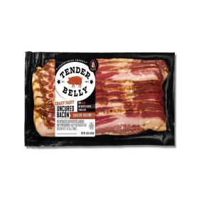 Tender Belly Savory Recipe Dry Rub Uncured Bacon (Non Halal)