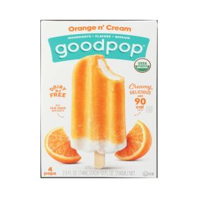 Goodpop Orange & Cream Ice Pops