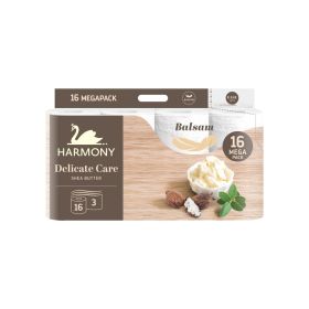 Harmony Delicate Care Shea Butter Toilet Tissue Rolls