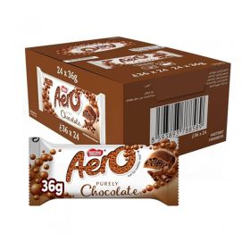 Nestle Aero Purely Chocolate Bars