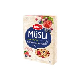 Emco Crunchy Blueberries & Raspberries Muesli