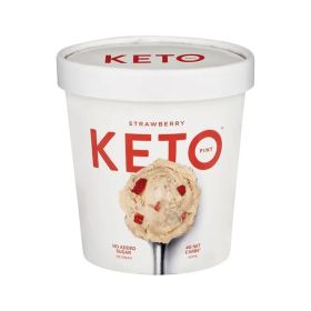 Keto Strawberry Ice Cream