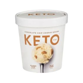 Keto Chocolate Chip Cookie Dough Ice Cream