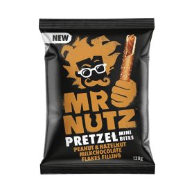 Mr Nutz Peanut & Hazelnut Mini Pretzels Sticks