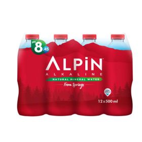 Alpin Water 12x500ml
