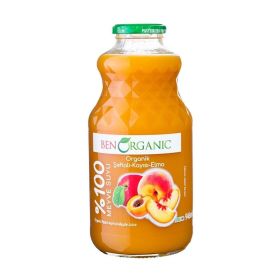 Ben Organic Apricot Peach and Apple Juice