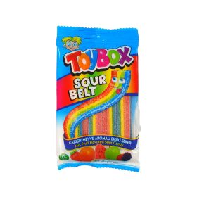 Toybox Mix Fruit Flavor Sour Candy Belt