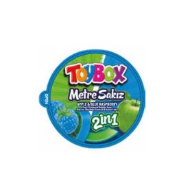 Toybox 2in1 Apple And Raspberry Strip Gum
