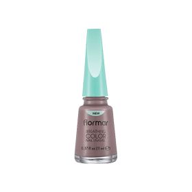 Flormar Breathing Color Charleston Grey Nail Enamel