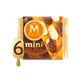 Magnum Mini Double Sunlover Almond Ice Cream