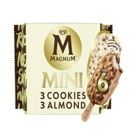 Magnum Mini Cookies & Almond Ice Cream Sticks