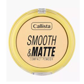 Callista Smooth N Matte Compact Powder In Shade Beige