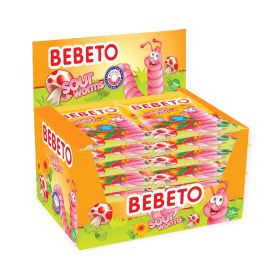 Bebeto Sour Worms Jelly Gum