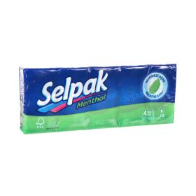 Selpak Hanky Mentholated Pocket Tissue
