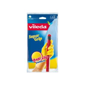 Vileda Super Grip Durable Reusable Gloves Large