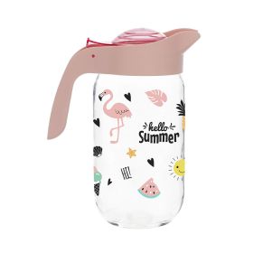 Herevin Glass Jug - Hello Summer 1L
