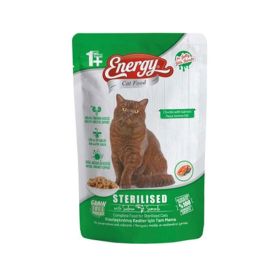Energy Salmon Sterilised Wet Cat Food