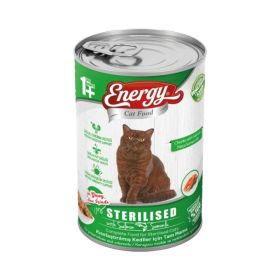 Energy Salmon Sterilised Wet Cat Food