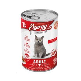 Energy Adult Wet Cat Food with Beef