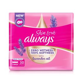 Always Maxi Thick Sanitary Pad with Lavender Oil