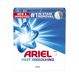 Ariel Fast Dissolving Semi-Automatic Laundry Detergent Powder For Top Load 110GM